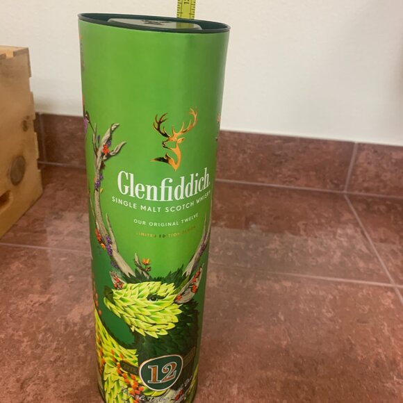 BOTTLE - EMPTY Glenfiddich 12 Yr Limited Edition Deer Single Malt Scotch Whiskey - Picture 9 of 9